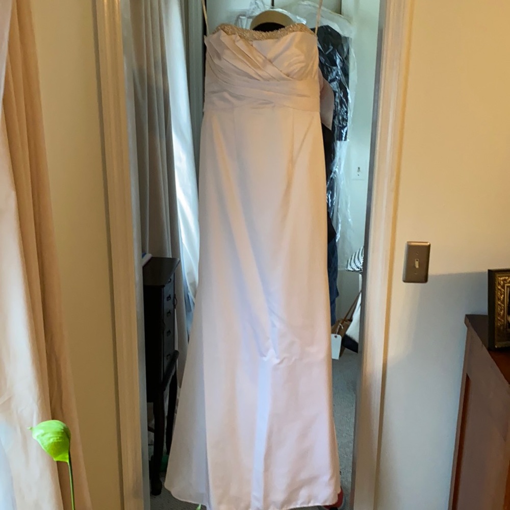 Gorgeous White David’s Bridal Gown